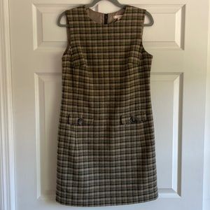 Vintage Brooks Brothers Plaid Jumper Dress